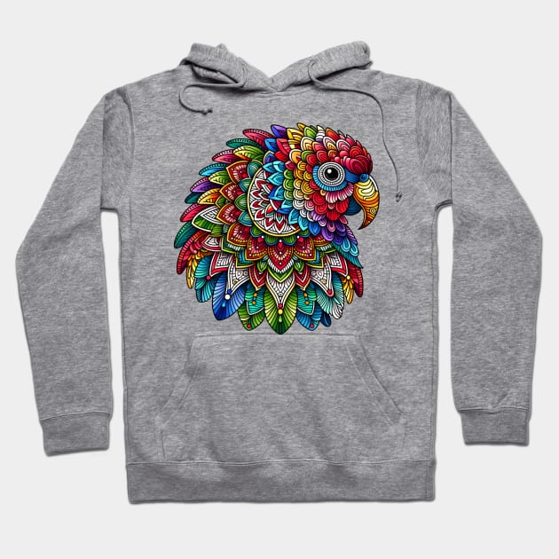 Colorful Lory Hoodie by Sravudh Snidvongs